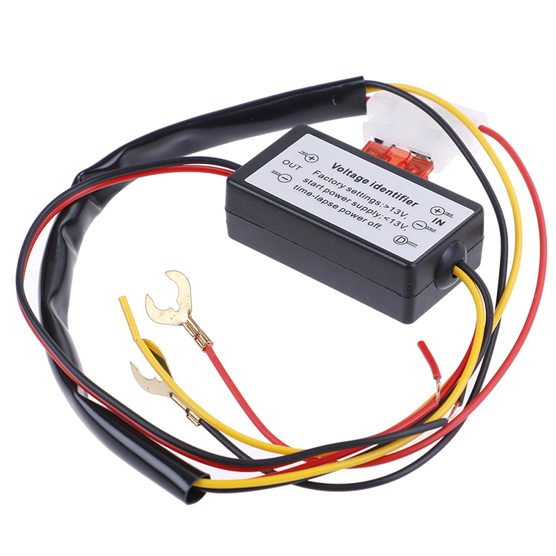 Chitengyesuper 1Pc drl controller auto car led daytime running light relay harness dimmer CGS