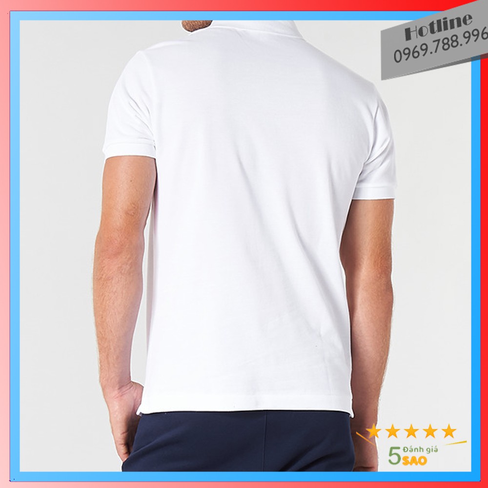 Áo thun polo nam cao cấp ,Vải 100% Cotton Cá Sấu mềm mại, co giãn, Logo Thêu Sắc Nét ,Phối bo Cổ ,Tay cực kì sang trọng