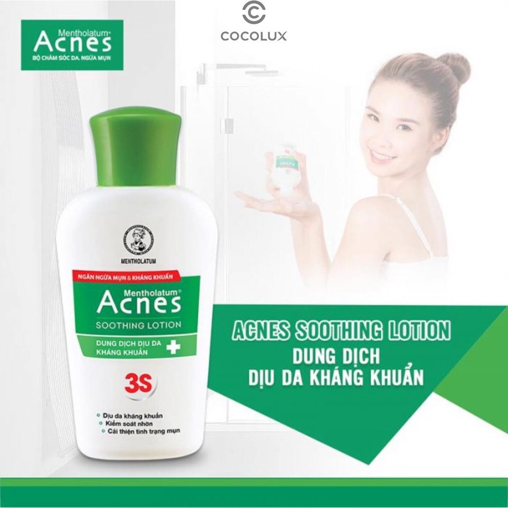 [Công Ty, Tem Phụ] Dung dịch dịu da kháng khuẩn Acnes-[COCOLUX]