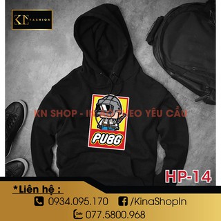 Áo Hoodie Pubg (Playerunknown's Battlegrounds)