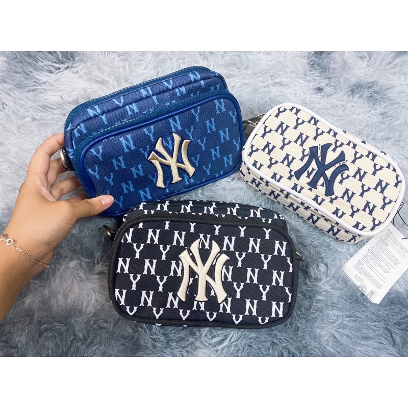 Túi Đeo Chéo NY MLB Presbyopia Full Tag Code Nam Nữ, Túi MLB NY Thiết Kế Thời Trang Sang Trọng, Logo Thêu Nổi Sắc Nét