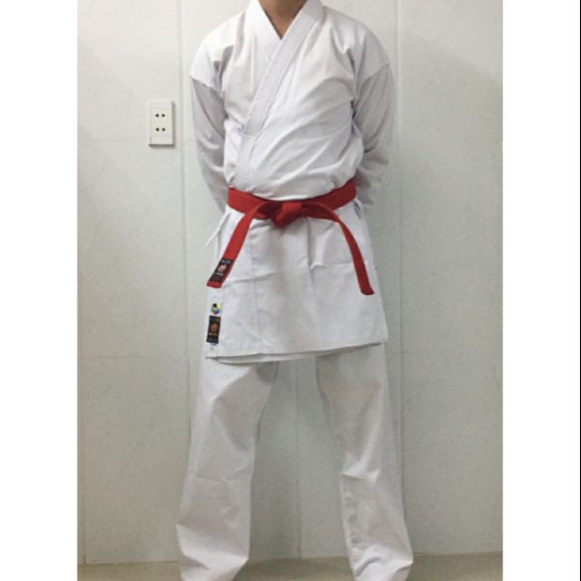 (Gía rẻ) Võ Phục Kumite vải cotton ( giá rẻ) tặng móc khóa karate