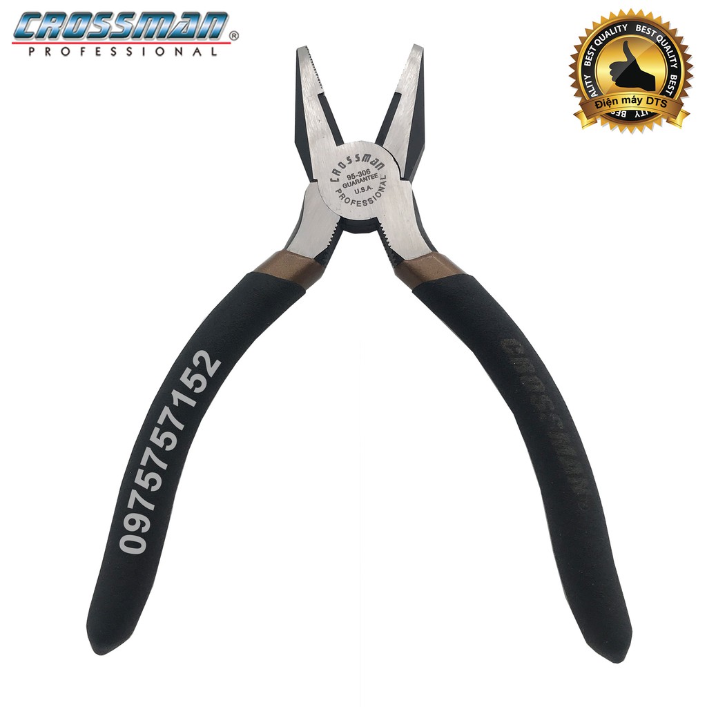 Kìm điện răng Crossman 95-306 6inch/150mm (Chính hãng)