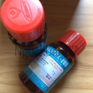 Dung dịch pha nước phun diệt ruồi, muỗi, kiến, gián, rận, ve, ghẻ, bọ chét, mòng, mạt gà HANTOX-200 50ml