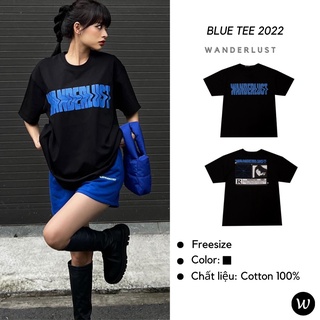 Áo thun oversize Blue Tee 2022
