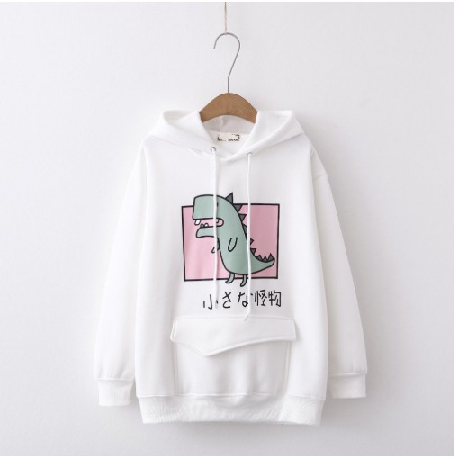 Áo hoodie , Áo khoác nỉ hoodie mẫu khủng long cực cute