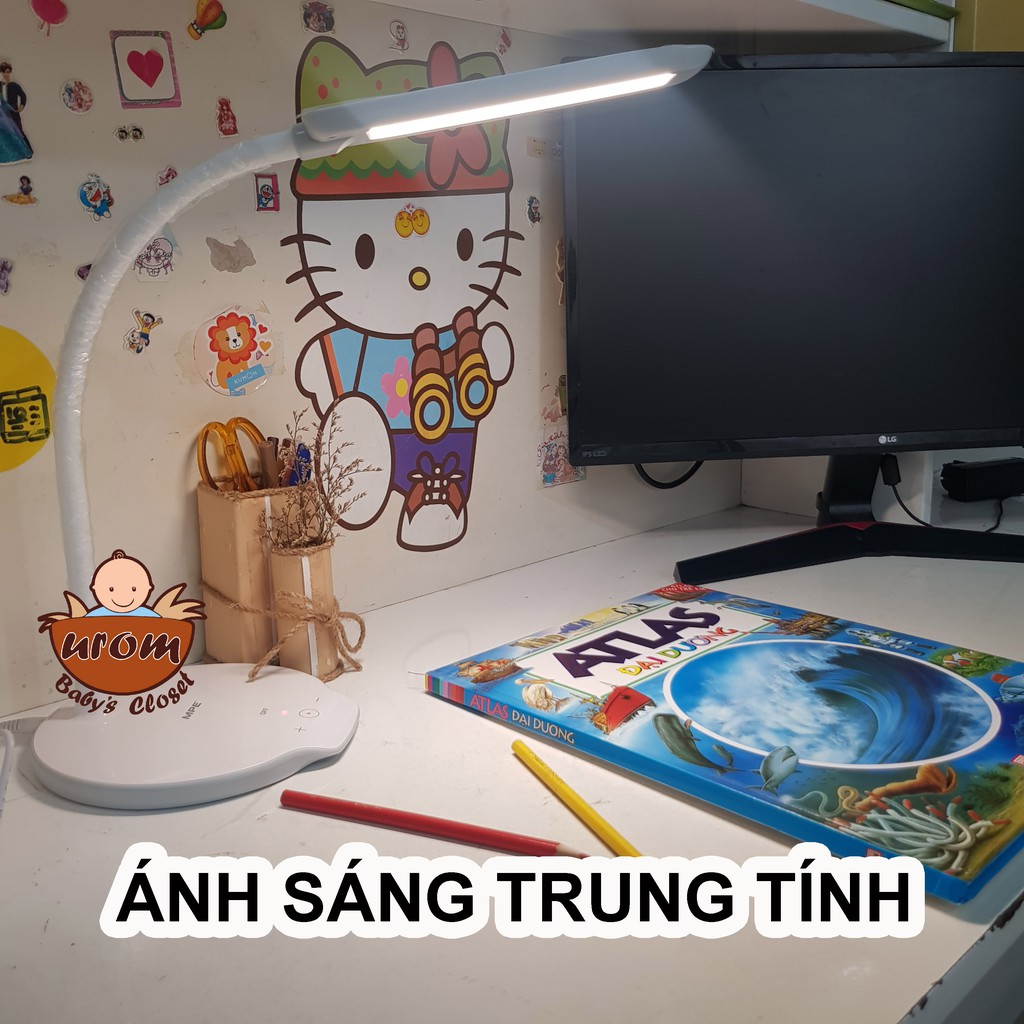 Đèn bàn học sinh MPE TL2 - 3 Màu sáng - Điều chỉnh độ sáng