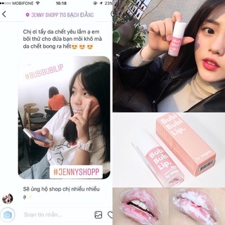 Tẩy Da Chết Sủi Bọt Thải Độc Môi Bubi Bubi Bubble Lips Crub