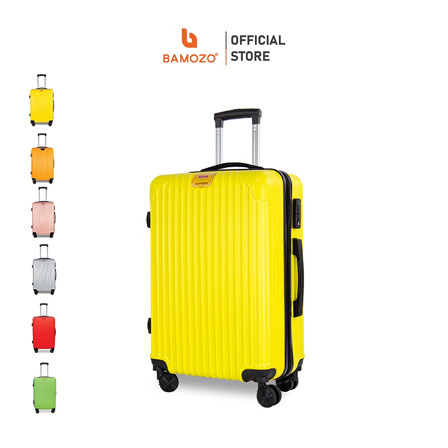 Vali Kéo Du Lịch Bamozo 8801 Bản Thường Size 20 Nhựa ABS Bền Đẹp Bảo Hành 5 Năm