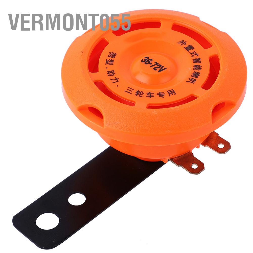 Hàng Hot Chuông còi điện tử thông minh chống nước cho xe đạp 36V / 48V 60V 72V Vermont055 Hàng giao ngay