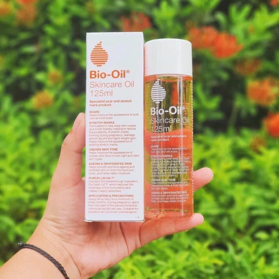 TINH DẦU BIO OIL HỖ TRỢ MỜ SẸO, RẠN DA,THÂM NÁM DO MANG THAI, DA KHÔ, MẤT NƯỚC CỦA ÚC 60ML, 125ML, 200ML