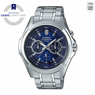 Đồng hồ nam dây thép Casio  MTP-E204D
