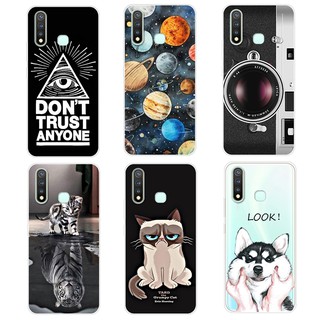 Ốp lưng họa tiết hoạt hình cho VIVO Y19