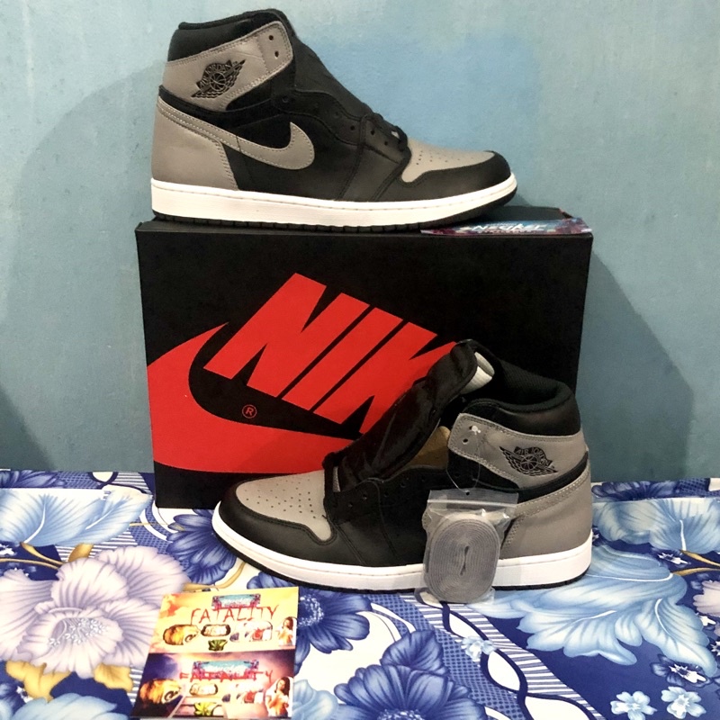 'Giày Cổ Cao' Nike Air Jordan 1 Retro High Shadow