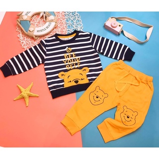 Bộ quần áo bé trai gấu bee