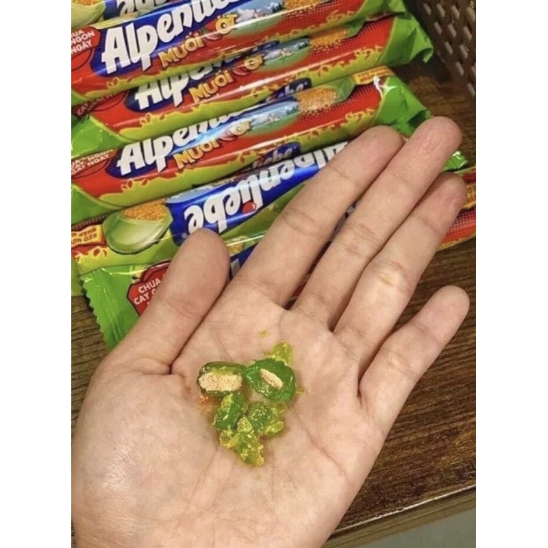 combo 5cây kẹo alpenliebe xoài muối ớt