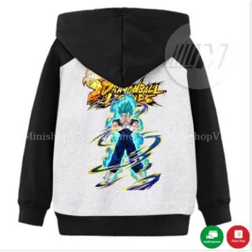 Áo khoác / Áo chống nắng trẻ em in hình Songoku