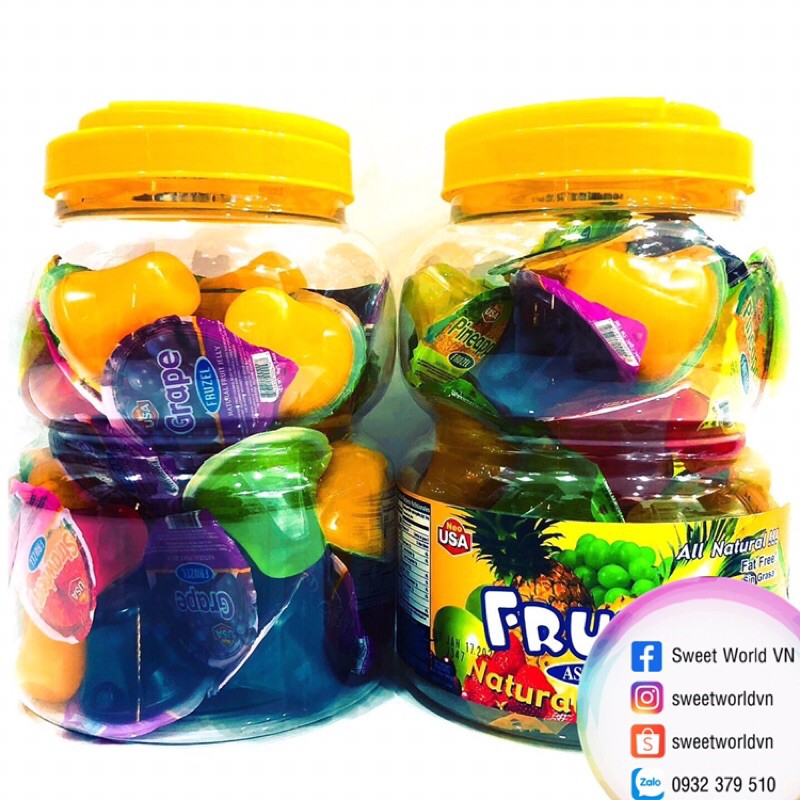 Thạch rau câu Fruzel (1,45kg) - Mỹ
