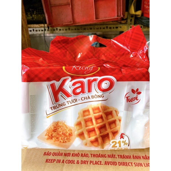 Bánh Karo chà bông sợi gà- bịch 6 cai- ship Now quận 6 | BigBuy360 - bigbuy360.vn