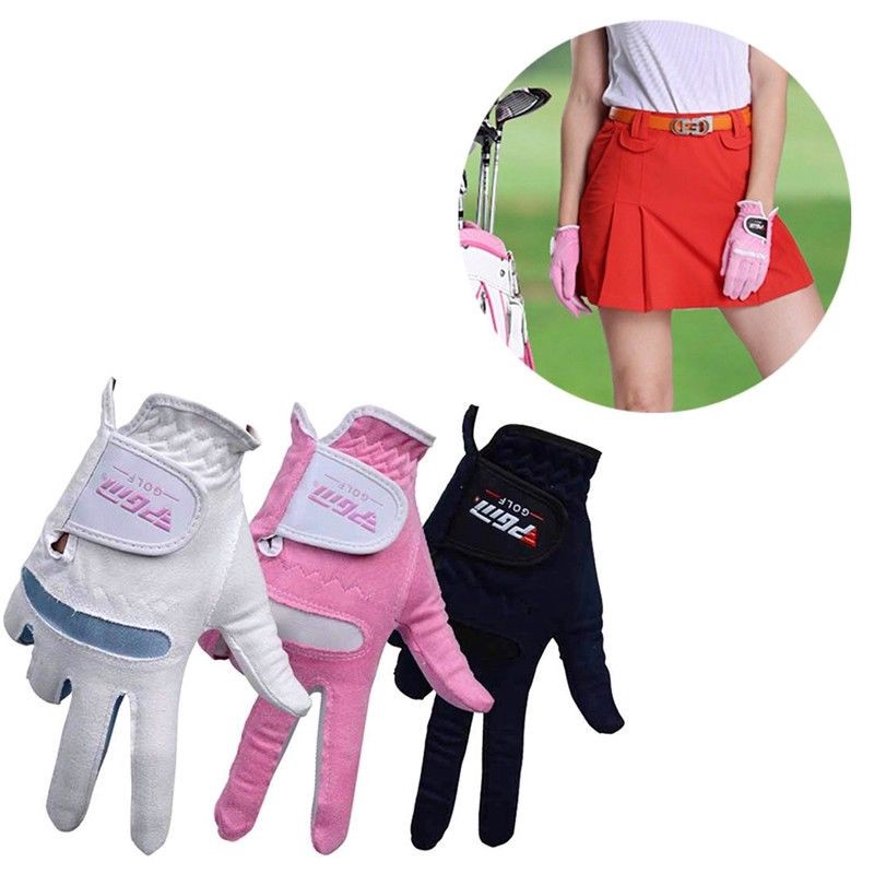 Cặp găng tay đánh golf bằng sợi nhỏ cho nữ