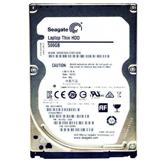Sổ Tay 2.5 Inch Notebook Hdd 500g Cho Notebook