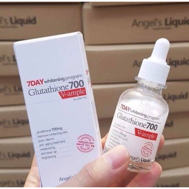 TINH CHẤT TRẮNG MỊN 7DAY GLUTATHIONE 700 V-AMPLE