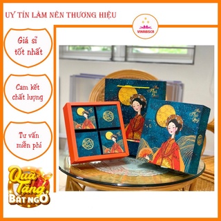 Vỏ hộp bánh trung thu, Hộp đựng bánh trung thu 2 bánh/4 bánh 2024