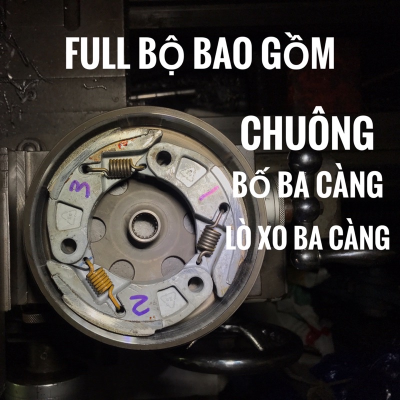 Nồi chống rung sau tay ga Honda , Ab, Lead , Vario, Click  chống rung, giật gồm