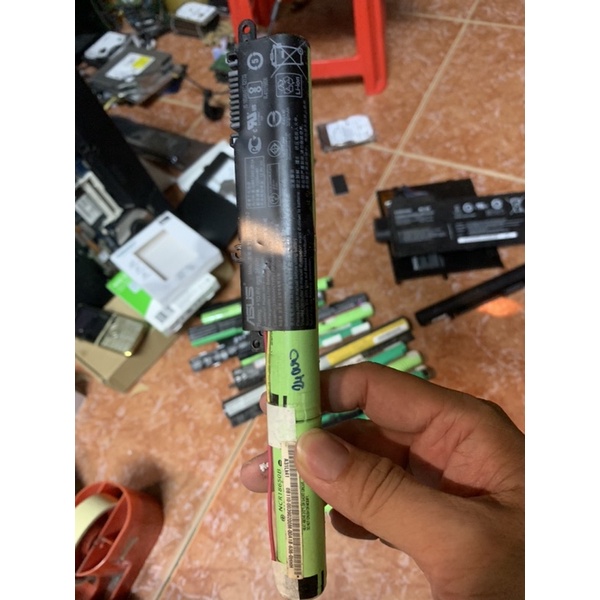 xác pin laptop asus a31n1519-2 x540 x540l x540s lấy board sạc và vỏ