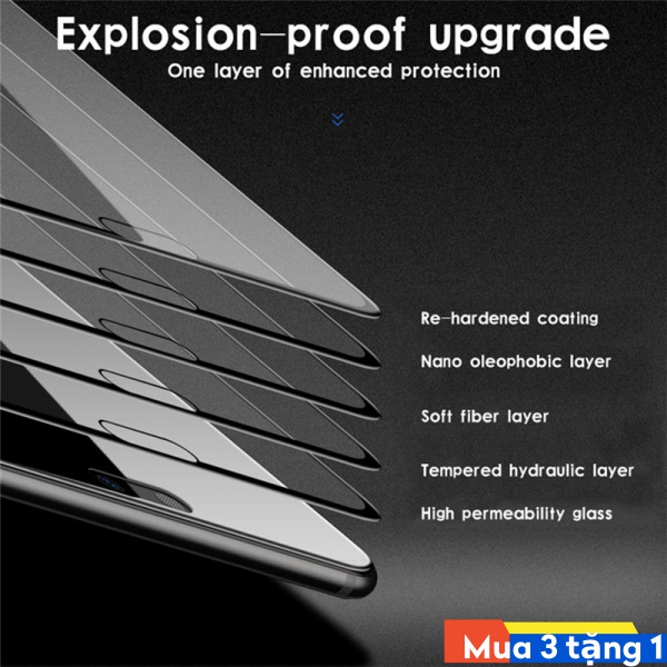 Kính cường lực bảo vệ màn hình điện thoại Xiaomi Mi Redmi Note 5 6 7 8 9 10 8A 9S 9A 9i 9T 10S K20 K30 K40 K30S 5X 6X A1A2 MIX MAX 2 3 Prime Pro Lite Plus Max Ultra 4G 5G