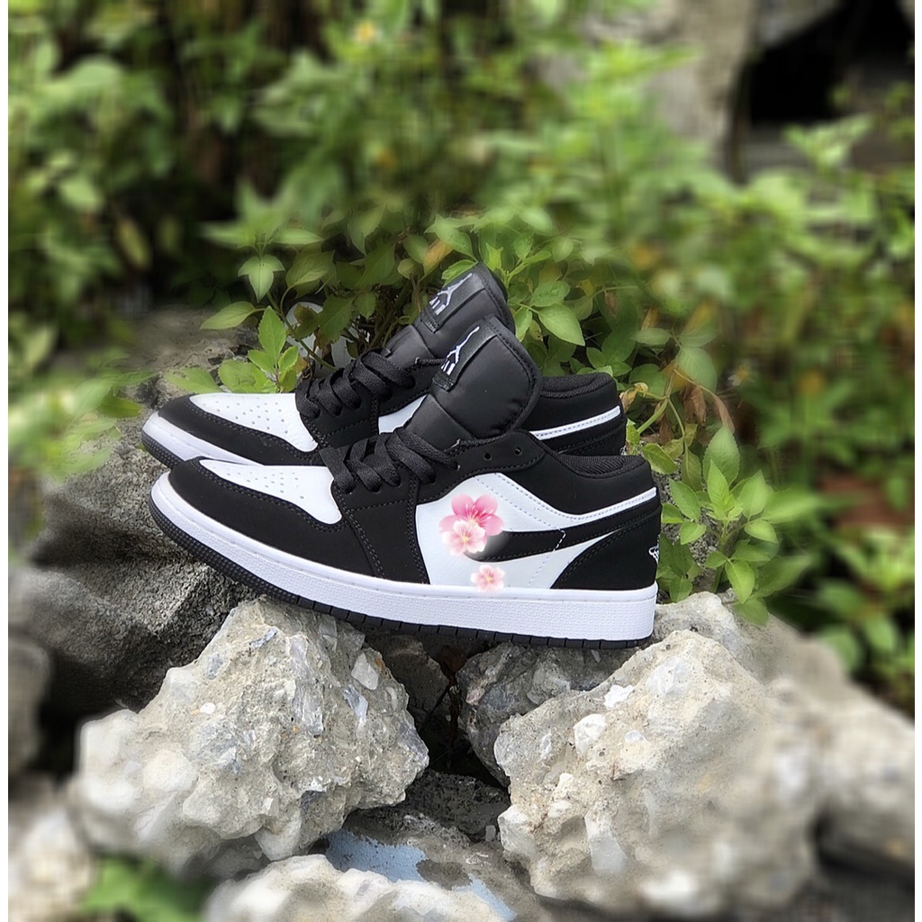 (# Tặng dây, đủ bill, hộp bảo vệ) Giày sneaker JD thể thao đen trắng nam nữ da nỉ