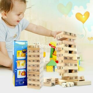Combo 5 bộ đồ chơi rút gỗ cho bé