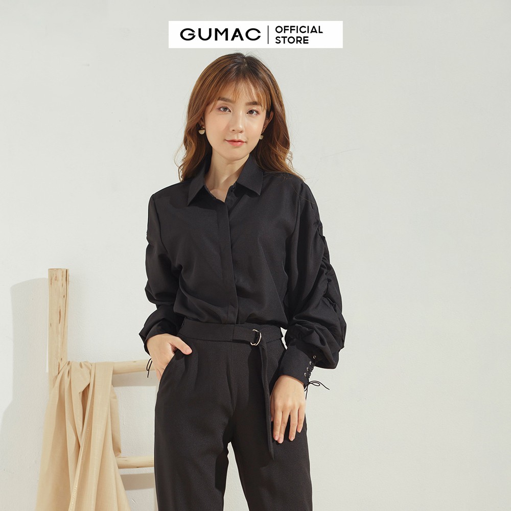 Áo sơ mi nữ mắt cáo AA630 GUMAC