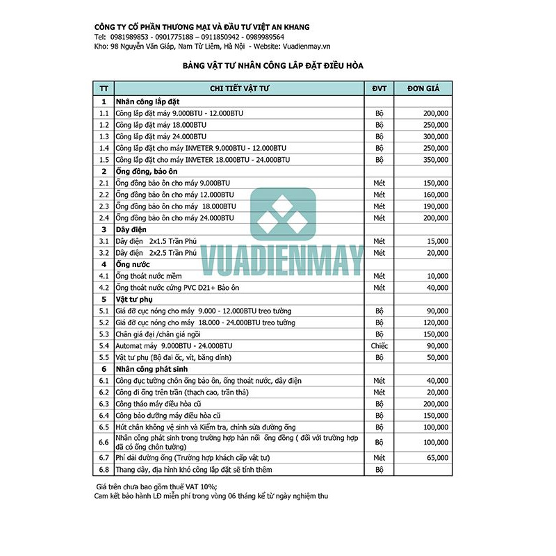 [ Freeship Nội Thành HN ] Dàn nóng điều hòa multi 1 chiều LG 24.000BTU A3UQ24GFD0