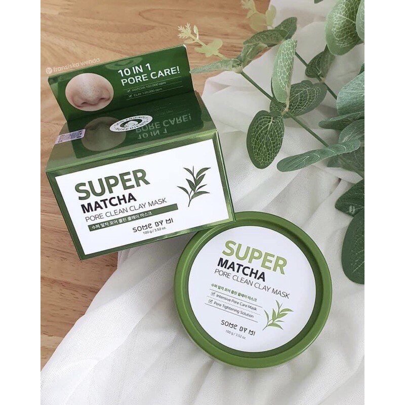 Mặt Nạ Đất Sét Trà Xanh SOME BY MI Super Matcha Làm Sạch Lỗ Chân Lông 100g | BigBuy360 - bigbuy360.vn
