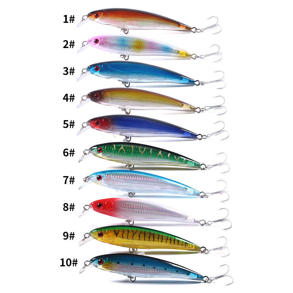 1 Mồi Câu Cá Giả Bằng Nhựa Cứng Mắt 3D 16cm / 42g
