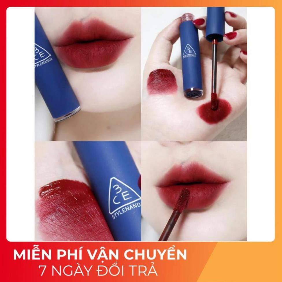 Son 3CE Vỏ Xanh ⚡️𝐅𝐑𝐄𝐄 𝐒𝐇𝐈𝐏⚡️ Son 3CE Chất Đẹp Son Lì !