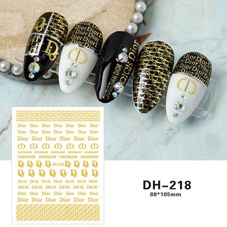 Miếng dán móng tay 3D nail sticker - Ann933233
