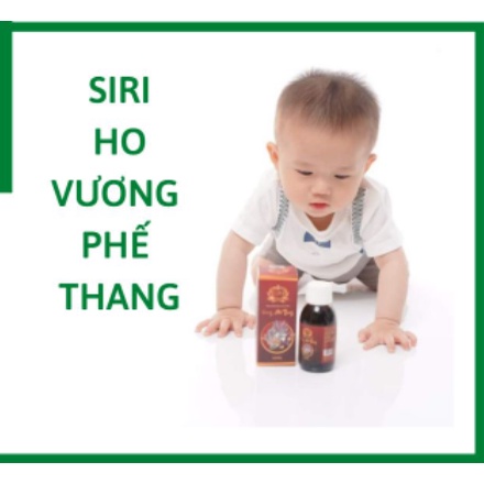 Siro Ho Vương Phế Thang - Giúp Bổ Phế,Long Đờm,Hỗ Trợ Giảm Đau Rát Cổ Họng, Ho Kéo Dài - CHÍNH HÃNG Của Đông Dược Bà Vân