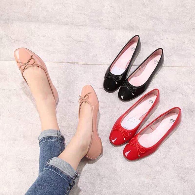 Giày bệt HM bóng sale giá siêu tốt