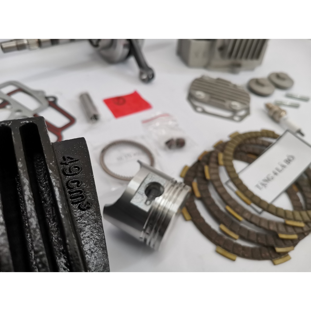 Full bộ đầu bò+lòng hơi+tay dên Dream 100 đóng số 49cm có tặng kèm 4 lá bố