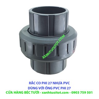 Bộ 10 cái RẮC CO PHI 27 NHỰA PVC