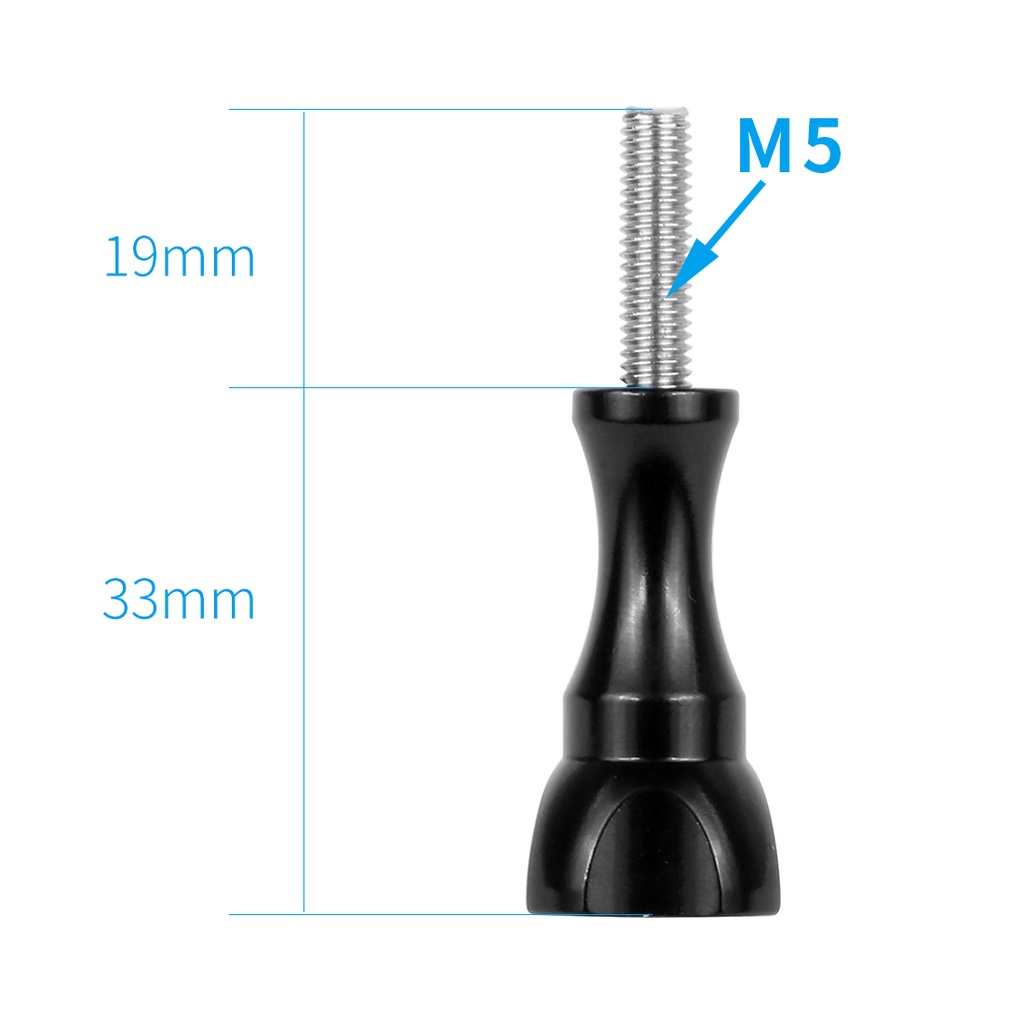 Ngàm Gắn Nón Bảo Hiểm XT-XINTE Bằng Hợp Kim Kèm Ốc Vít 1 / 4 Cho GoPro 10 9 Max 8 7