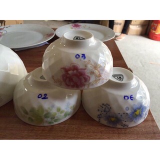 sỉ bát cơm kim cương 3d(set 10 chiếc)