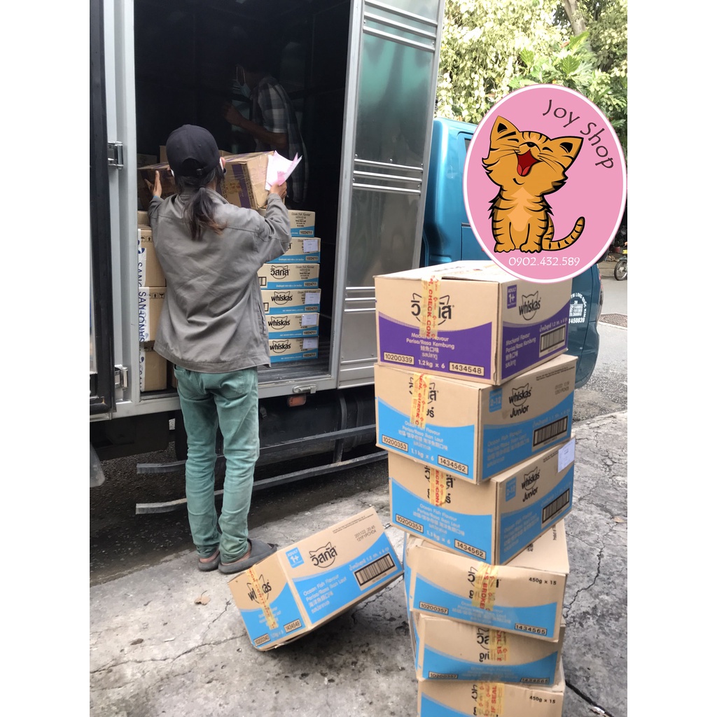 [TÚI 1.2KG] HẠT WHISKAS CHO MÈO TRƯỞNG THÀNH