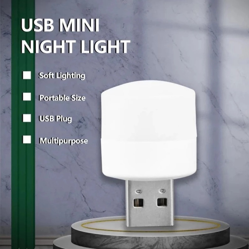 Đèn LED Đọc Sách Mini Sạc USB Tiết Kiệm Năng Lượng