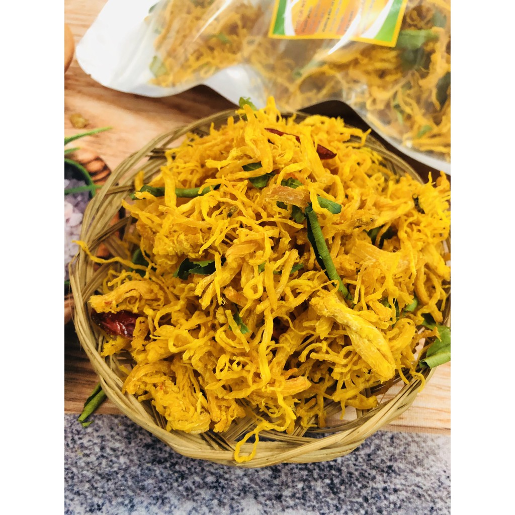 KHÔ GÀ LÁ CHANH 1KG