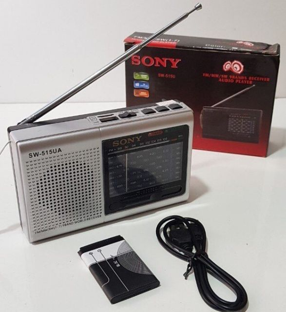 [Mã ELHACE giảm 4% đơn 300K] Radio Sony SW-515,525UA