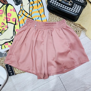 Quần short lụa cạp chun - Freesize ( 4761 )