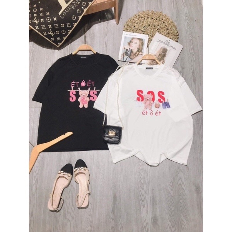 Áo Thun Trend S.O.S Giải Cứu Bi Áo new 100%Unisex nam nữ Hot 2022 Basic cotton loại 1 giá rẻ